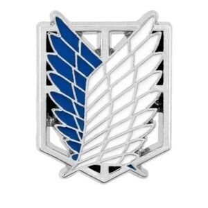 Attack on Titan Pin Wings‎ of Freedom Anime Cosplay Brooch Badge Gift